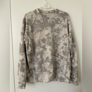 Lululemon men’s medium light weight sweatshirt with zipper on side